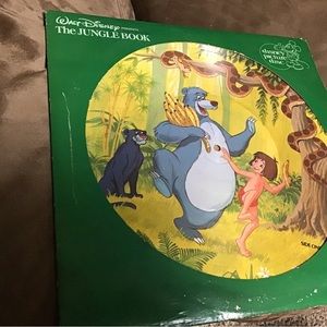 DISNEY RECORD   JungleBook record … picture disc .. motion picture soundtrack
